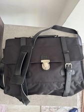 212 Carolina Herrera Satchel / briefcase / Shoulder Bag Black Messenger Bag New