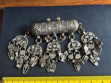 Tribal Pendant Jewellery Piece Statement Item Unusual Design Shape Interest 1r
