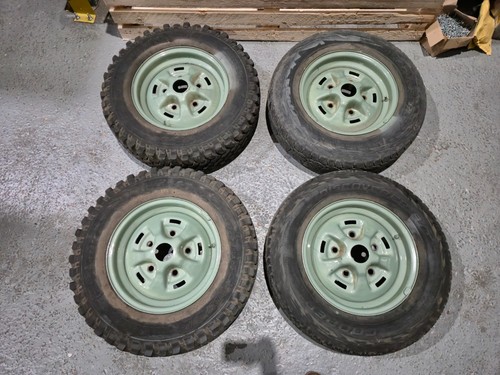 Used green rostyle wheels - 4,