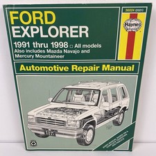 Haynes Ford Explorer 1991-1998
