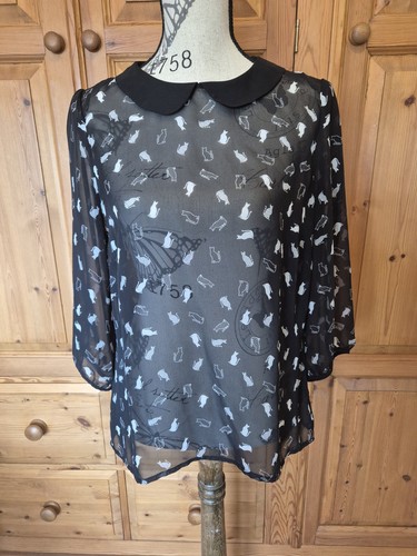 Woman sheer blouse with - sheer,