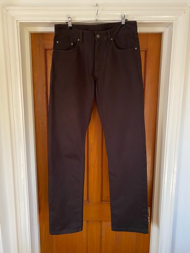Façonnable brown cotton jeans - façonnable,