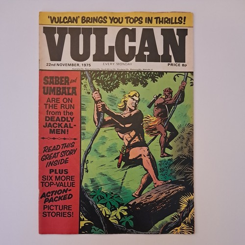 Vulcan comic 22nd november - comic,