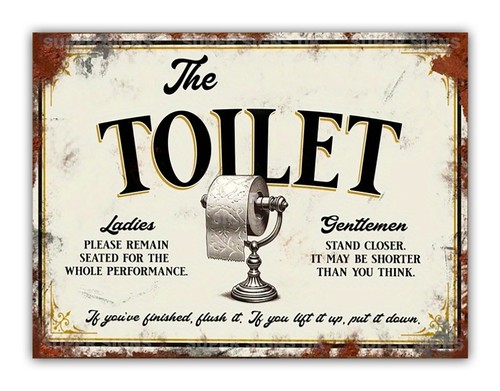 Funny the toilet metal - funny,