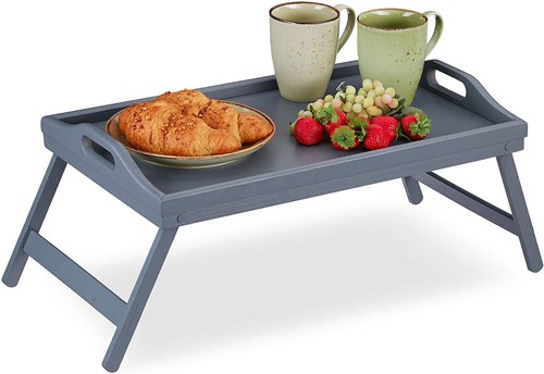 Serving breakfast lap - serving, tray