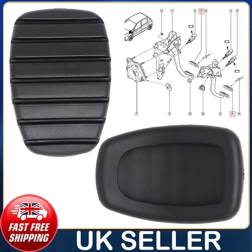 2pc rubber brake - 2pc, foot
