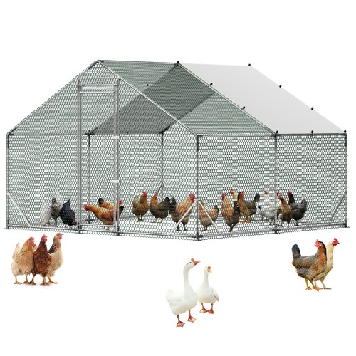 Uimoso spacious metal chicken - uimoso,