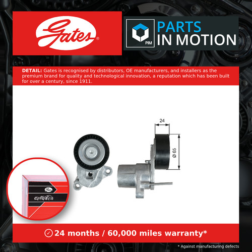 Aux belt tensioner fits - aux,