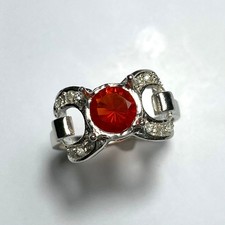 Natural Mexican Fire Opal 925