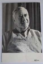 BILL PERTWEE ☆ Hand Signed