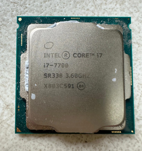 Intel core 7700 cpu - intel,