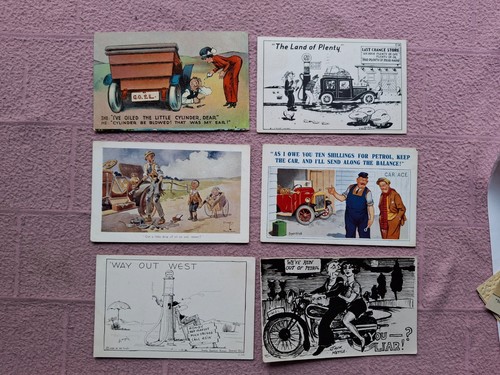 Vintage comic postcards - vintage,