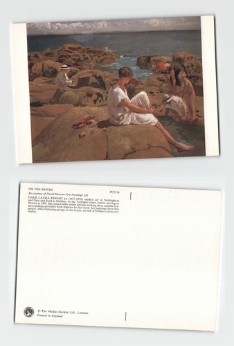 Postcard dame laura knight - laura,