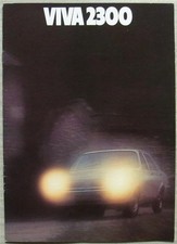VAUXHALL Viva 2300 Car Sales