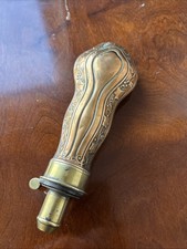 Circa 1700s Copper Brass Powder Flask James Dixon & Sons Sheffield