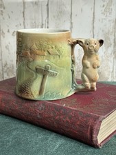 Rare Vintage 1950's Hornsea Pottery Children's Nursery Rhyme Mug - Pig