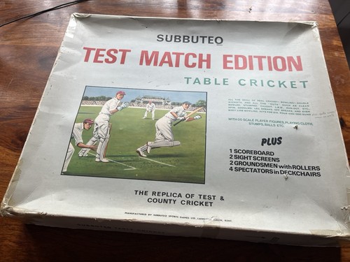 Vintage subbuteo table cricket - vintage,