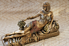 Cleopatra Veronese Bronze Figurine Cold Cast Bronze Resin - Hand Made & Heavy