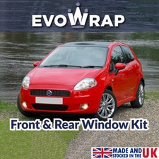 Pre Cut Car Window Tint for Fiat Grande Punto 3 Dr Hatch (2005-2009) Full Glass