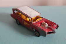 Corgi Toys 5” MONKEESMOBILE Diecast RED CAR Vintage No:277 MONKEES Damaged