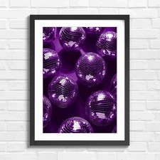 Pink Disco Ball Lights Party