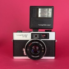 Voigtlander VF 135 35mm Film Rangefinder Camera with 40mm F/2.3 Lens + Flash