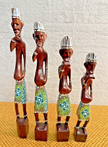 Vintage african thinking - african, man