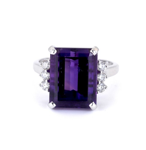 18k white gold 03ct - 4.03ct, diamond