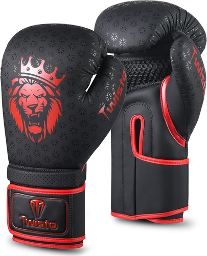 Twisto boxing gloves black - boxing,