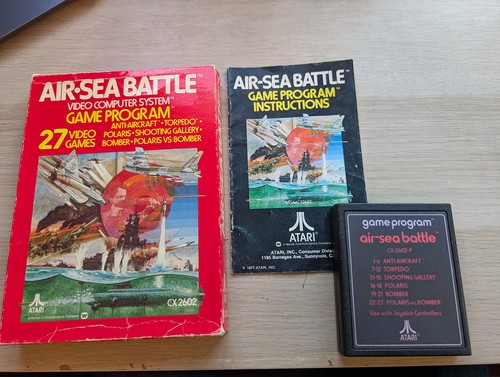 Air sea battle - air-sea, atari