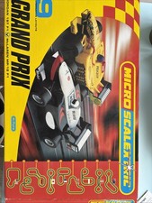 Micro Scalextric Grand Prix Set Jordan McClaren Working Condition