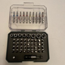 Parkside Socket and bit set 56 piece set brand new 25mm 50mm PBS3 A2 Drill