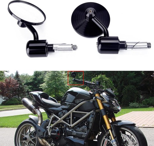 Motorcycle end bar - end,