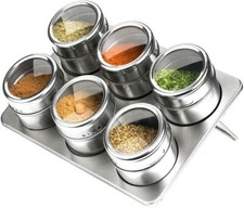 6 Pc Magnetic Herb Spice