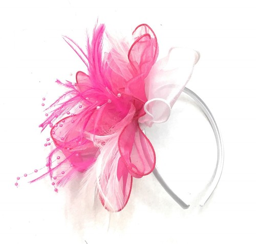Chiffon feather hair - feather,