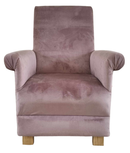 Velvet fabric adult chair - fabric,