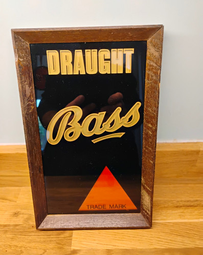 Bass draught framed beer - bass,