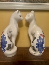 Vintage Ceramic Cat Figurines