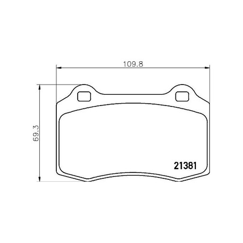 Brembo 020 brake - brake, set