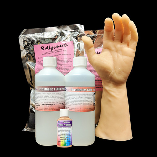 Silicone hand body casting - casting, &