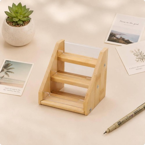 Greeting card rack slanted - card,