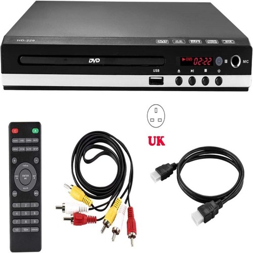 Dvd player region free all - hd,