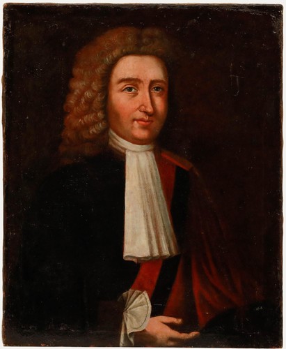 18th century oil portrait of - century,