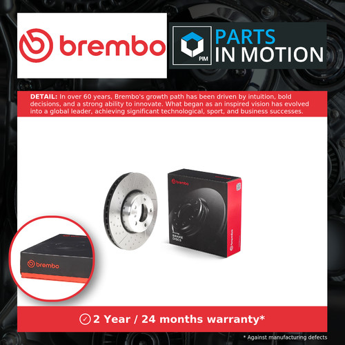 Brake discs pair - 2x,