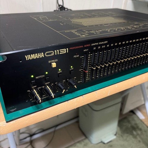 Yamaha q1131 graphic equalizer - yamaha,