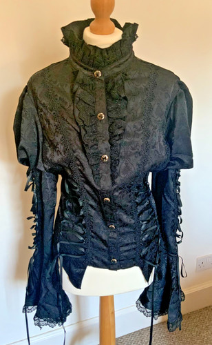 Devilnight black high - , neck