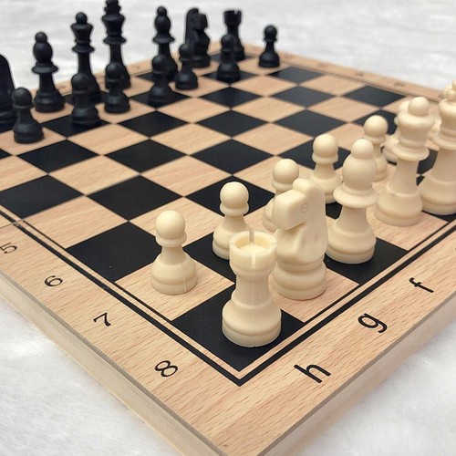 3in1 folding wooden chess - 3in1,