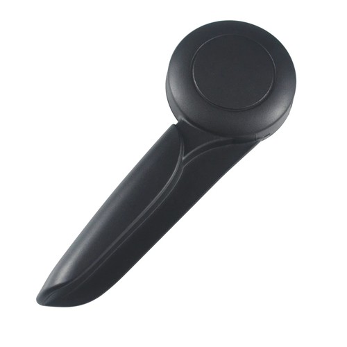 Black car left lever - black,