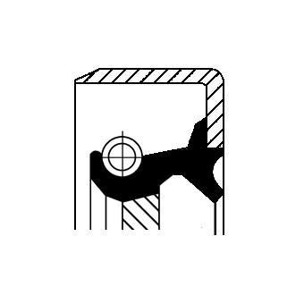 Shaft seal differential for - seal,,