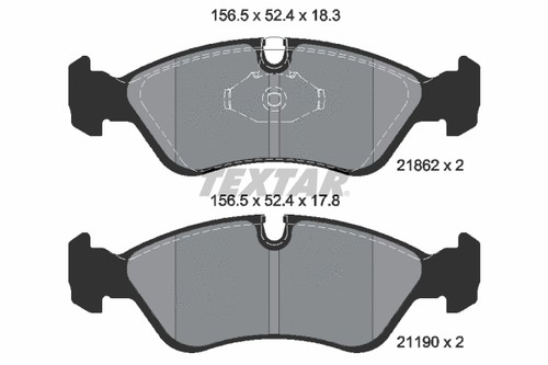 Front brake pad set disc - brake,